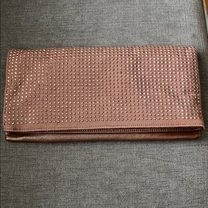 BCBG Generation Copper Jewel Clutch